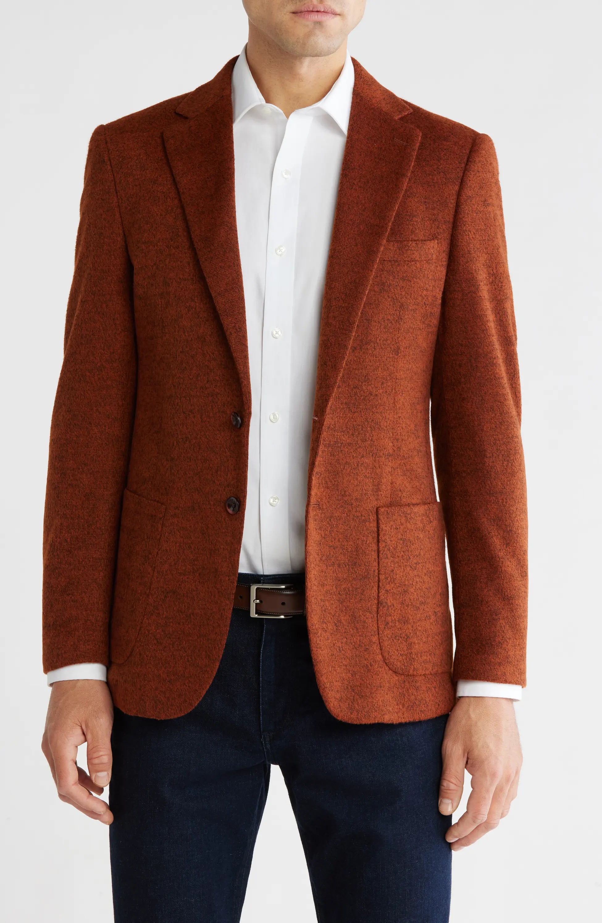 trb-909 Slim Fit Cotton Blend Sport Coat