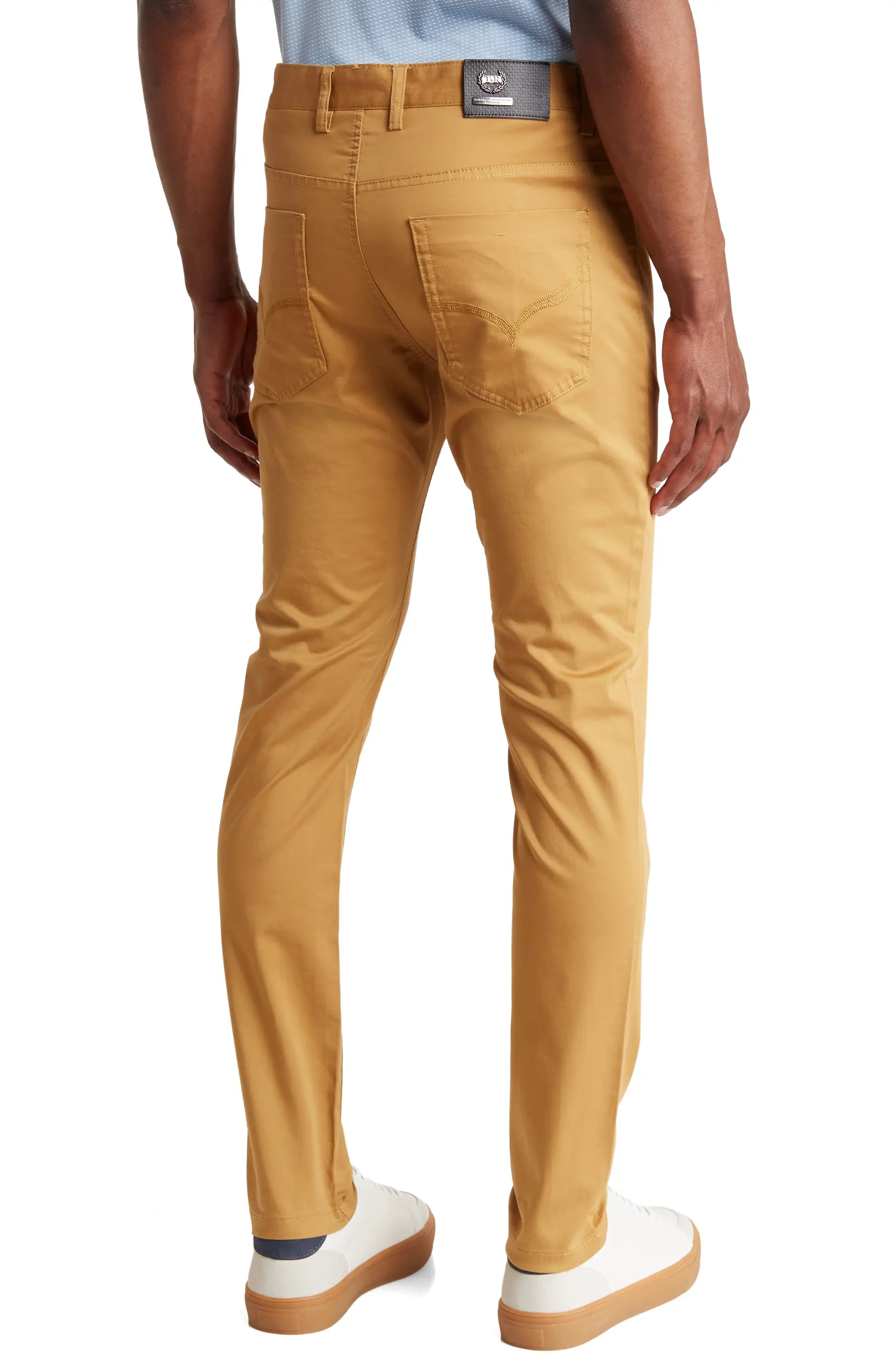 TRD-208 Slim Fit Cotton Stretch Chino Pants