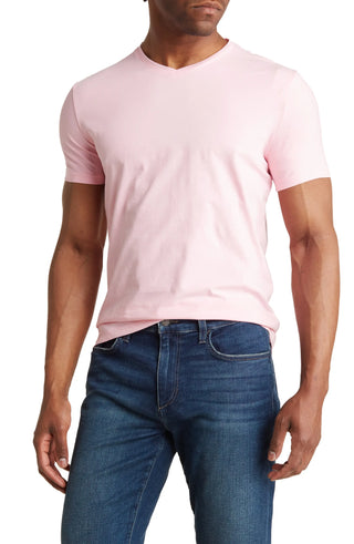 V-Neck Men's Solid T-Shirt