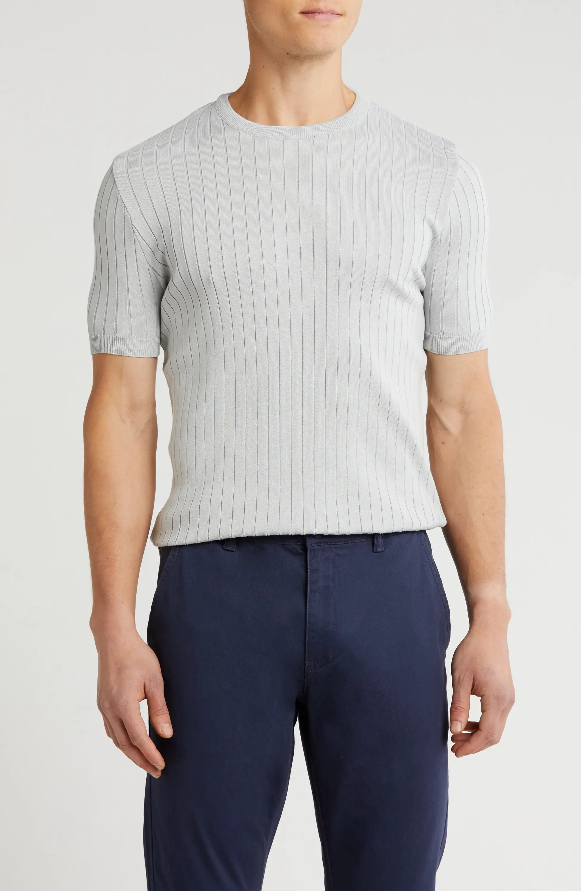 Men's Short Sleeve KNIT SWEATSHIRT TR-11521