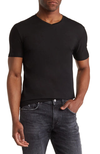 V-Neck Men's Solid T-Shirt