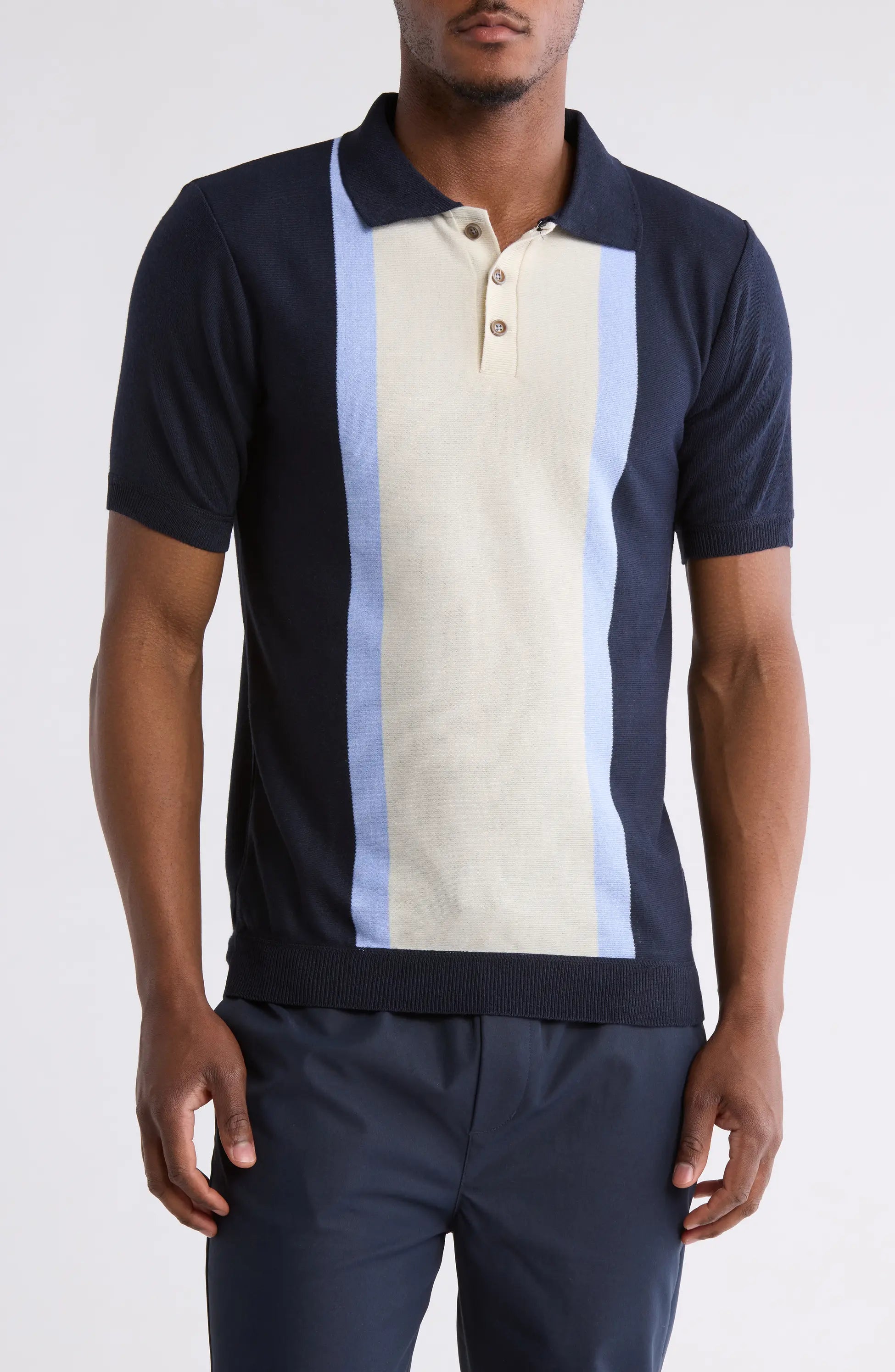 TRNS-511-S Slim Fit Polo Sweater