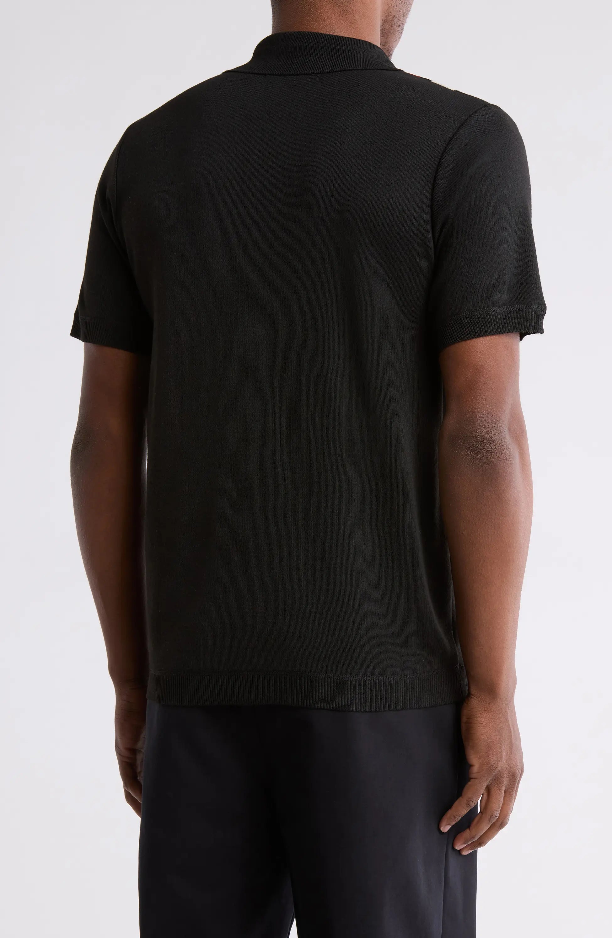 TRNS-514-S Slim Fit Sweater Knit Polo