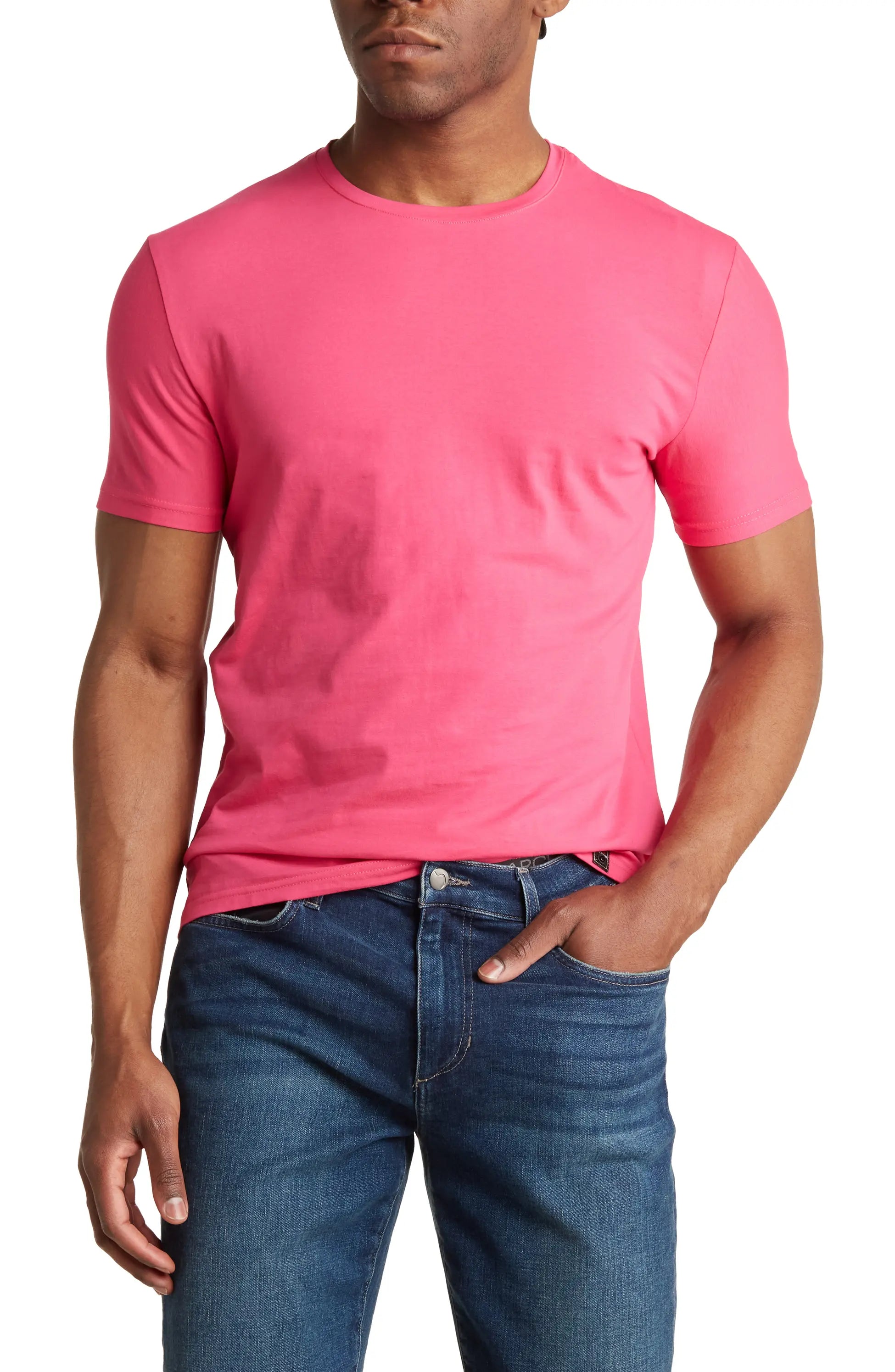 TR Premium - Crew Neck Men's Solid T-Shirt