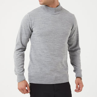 M-236 TR PREMIUM MUSCLE FIT MOCK NECK SWEATER