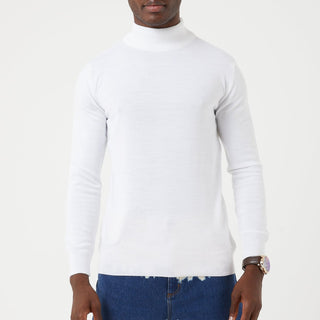 M-236 TR PREMIUM MUSCLE FIT MOCK NECK SWEATER