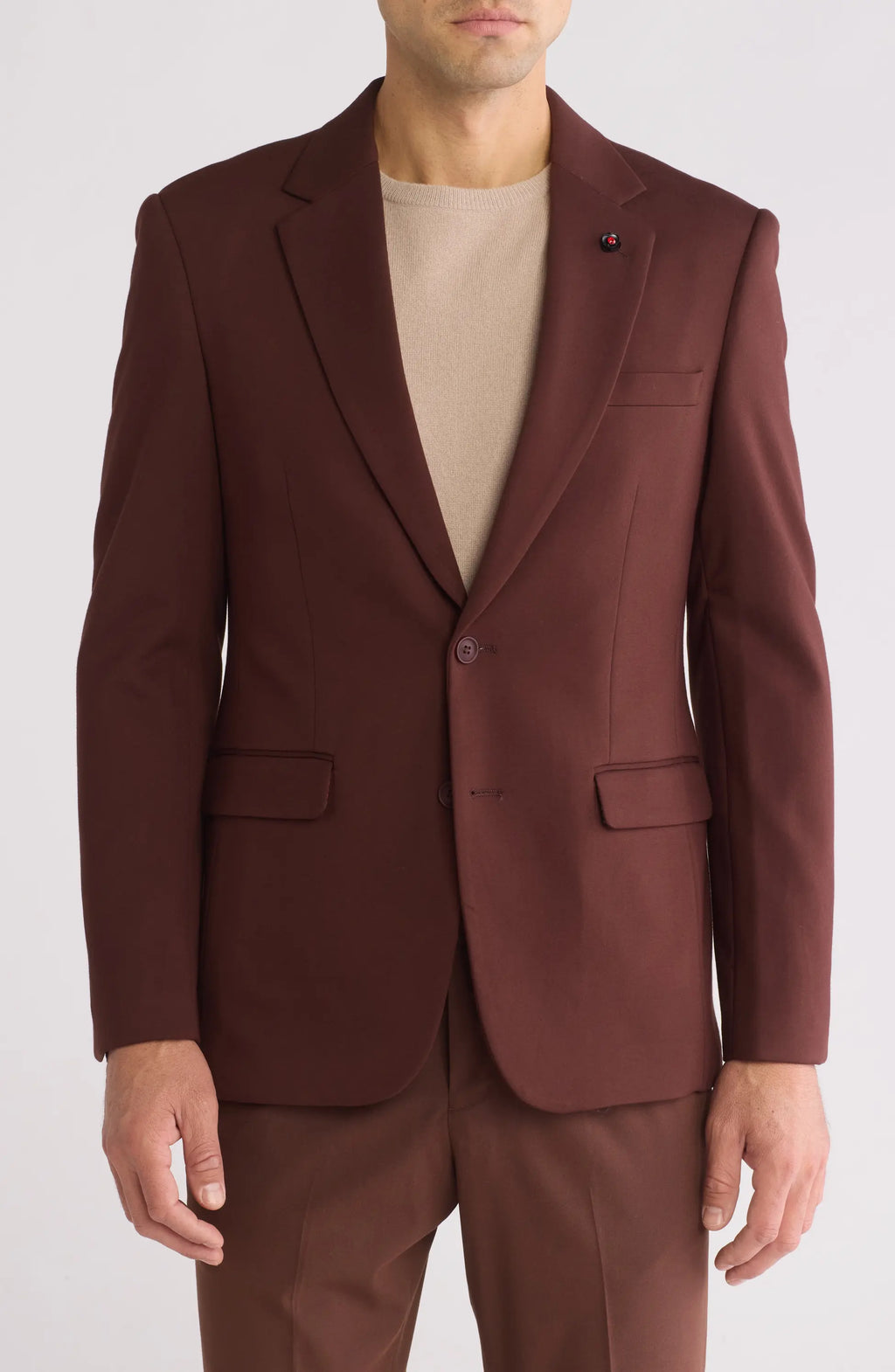 TRB-751 Slim Fit Knit Blazer