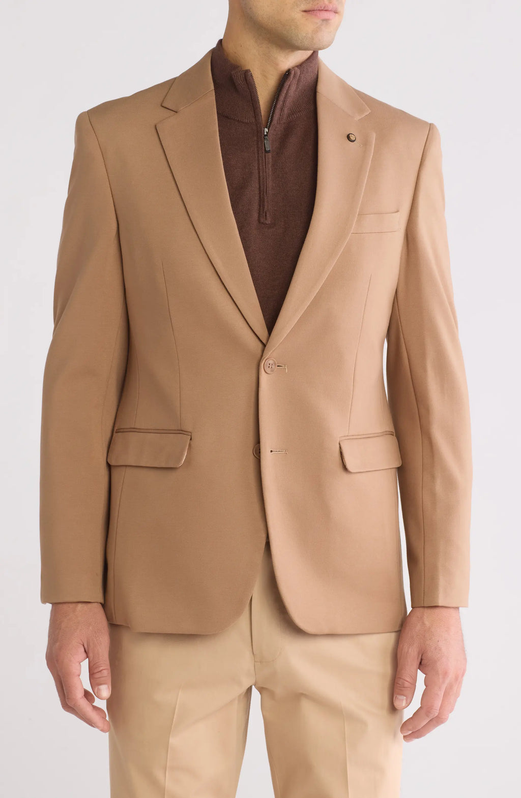 TRB-751 Slim Fit Knit Blazer