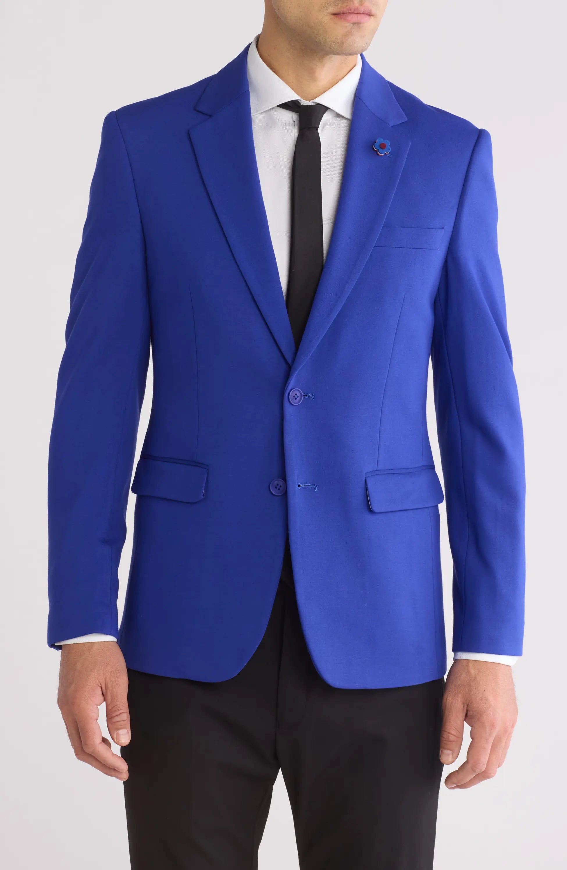 TRB-751 Slim Fit Knit Blazer