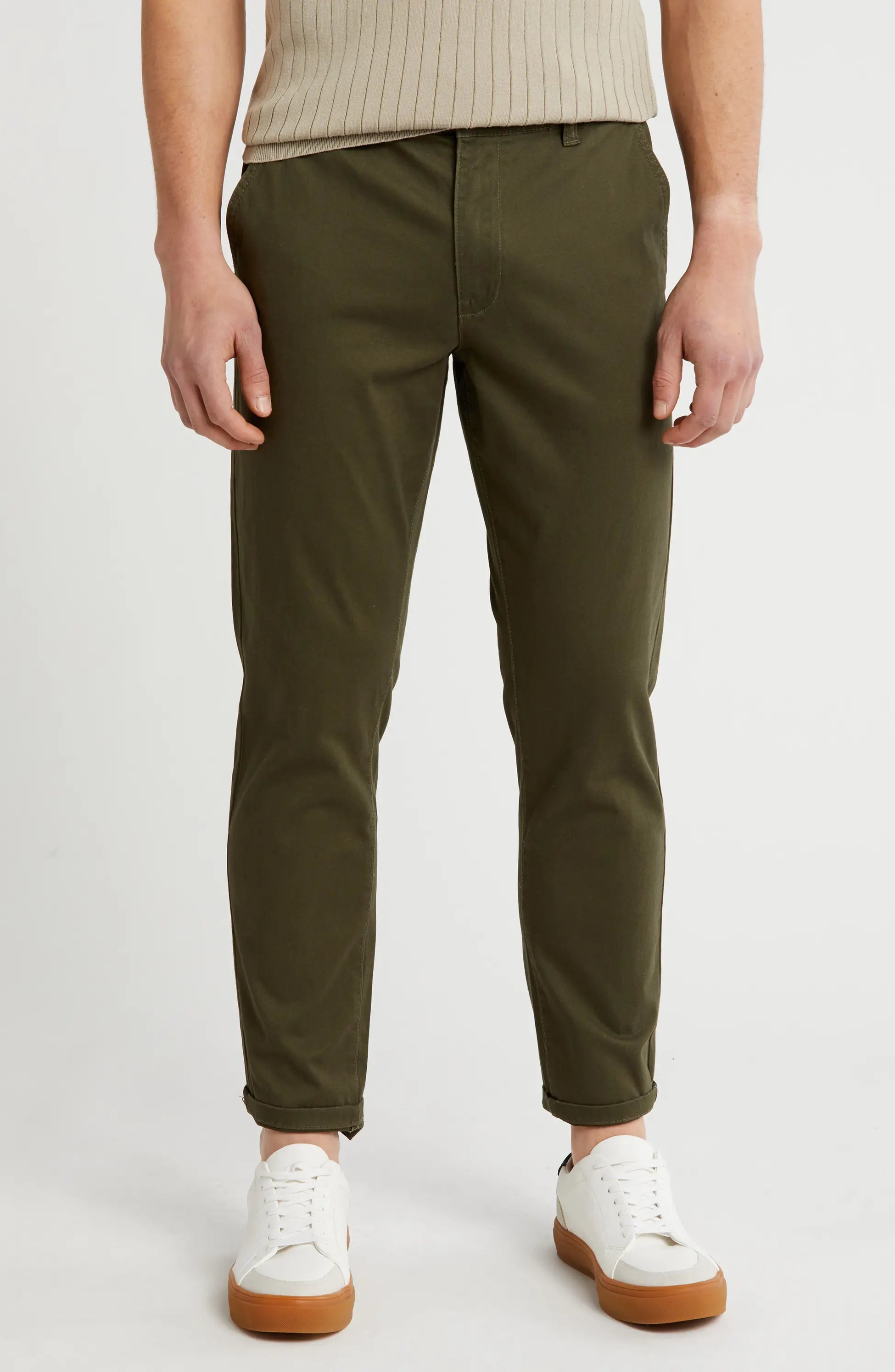 Flat Front Chinos TRC-02