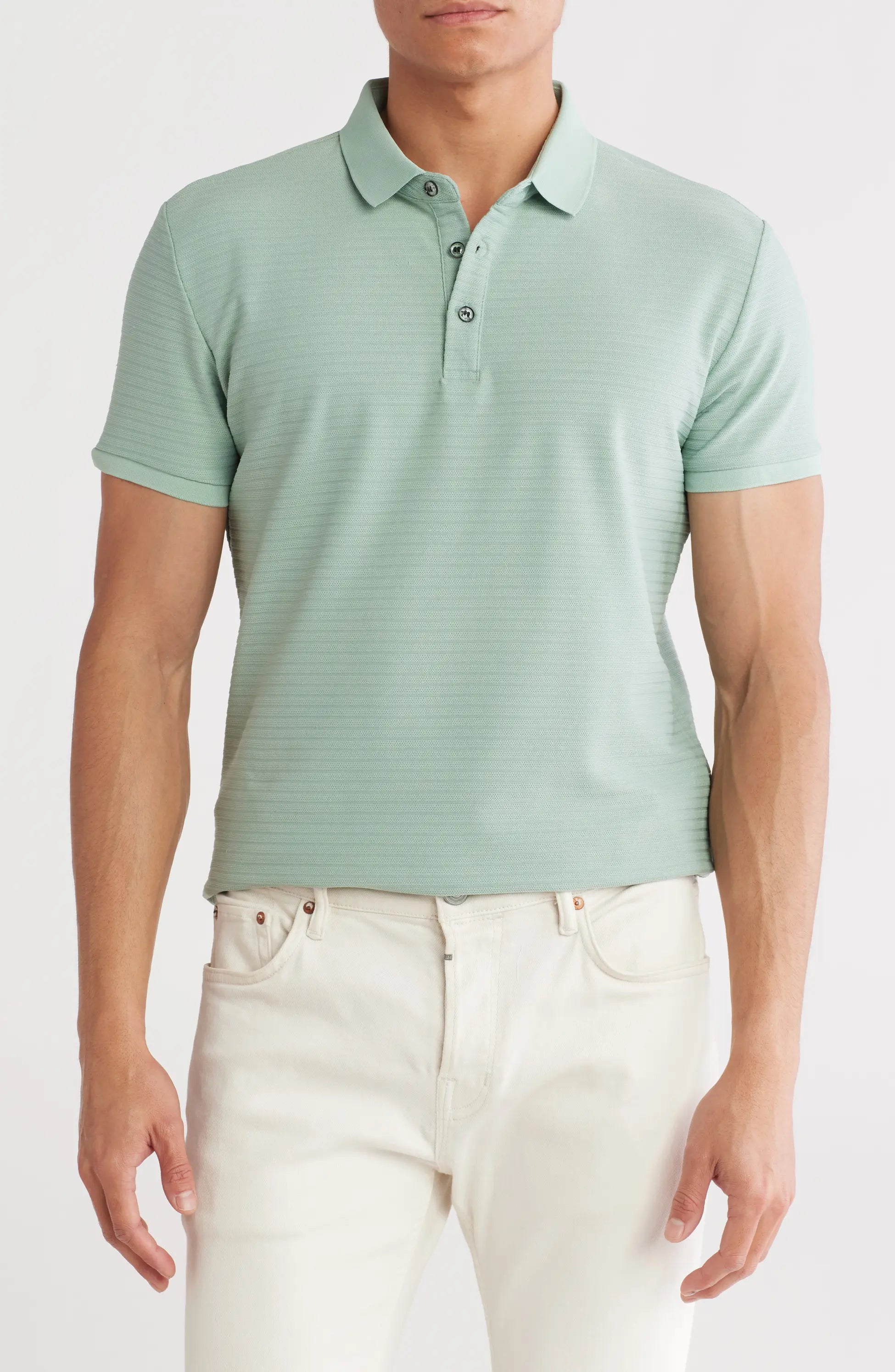 TRPL-879 Slim Fit Stretch Polo