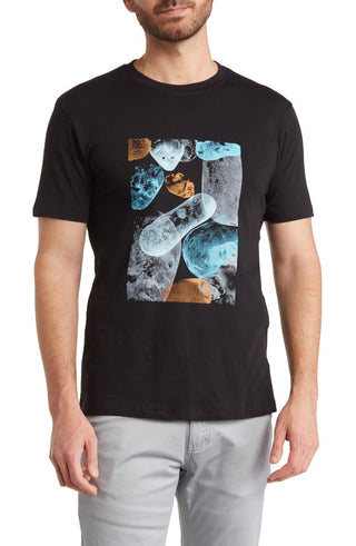 Abstract Planet Cotton Graphic T-Shirt TRT-213
