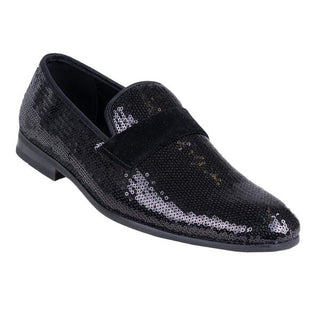 TR Premium Glitter Dress Loafers Slip On Dress Shoes 5659