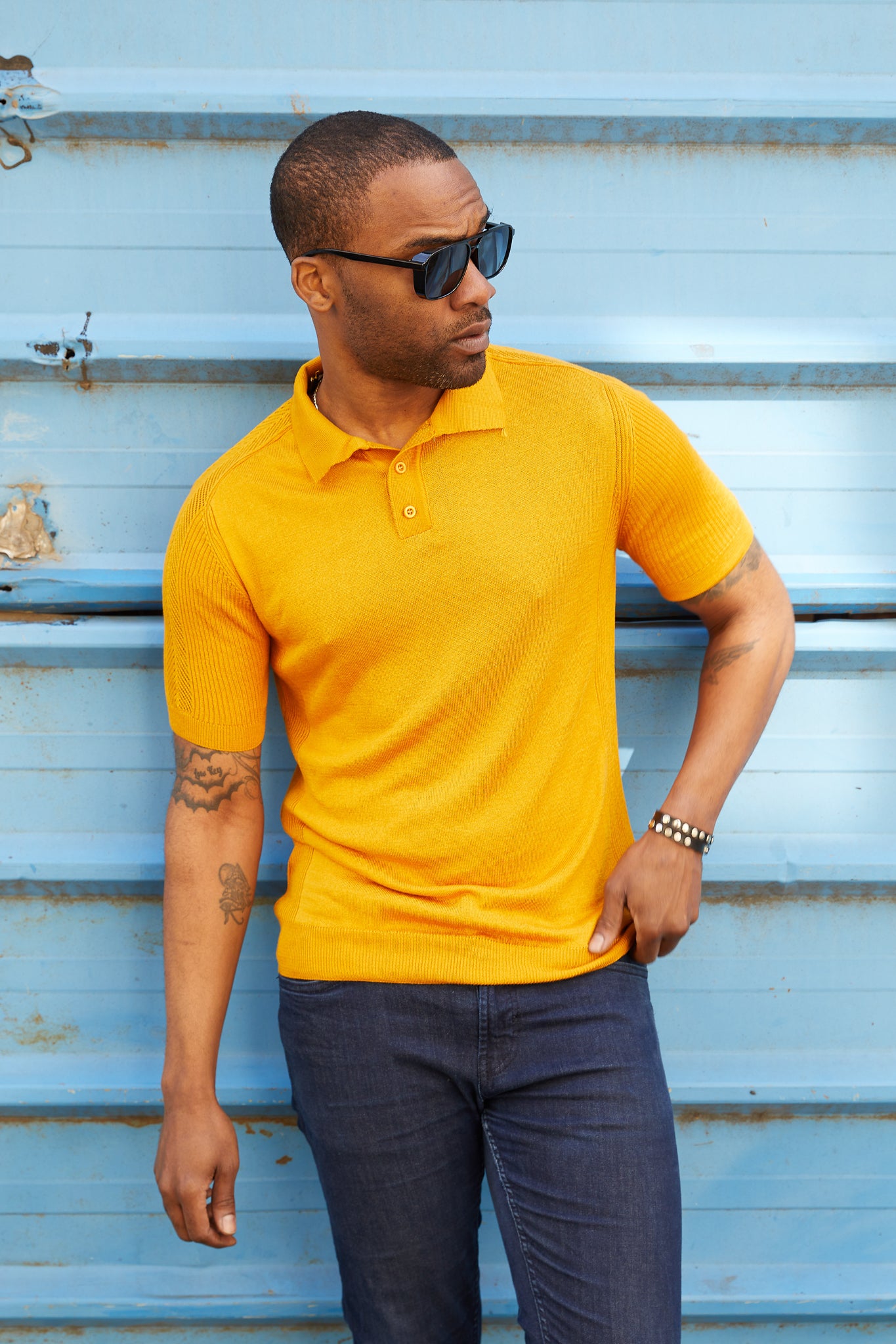 TR Premium SHORT SLEEVE KNIT SWEATERTR for Men -11498-S