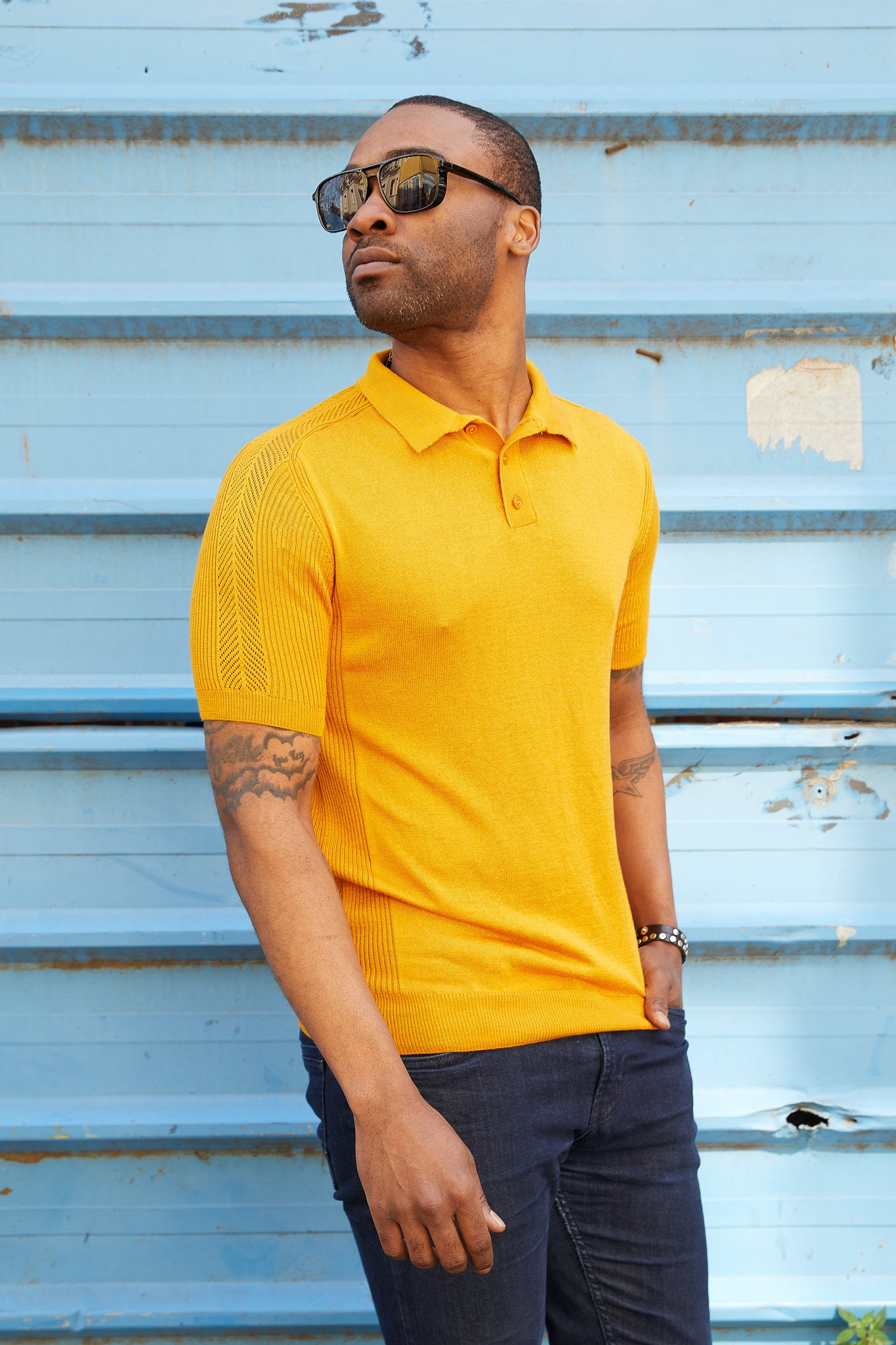 TR Premium SHORT SLEEVE KNIT SWEATERTR for Men -11498-S
