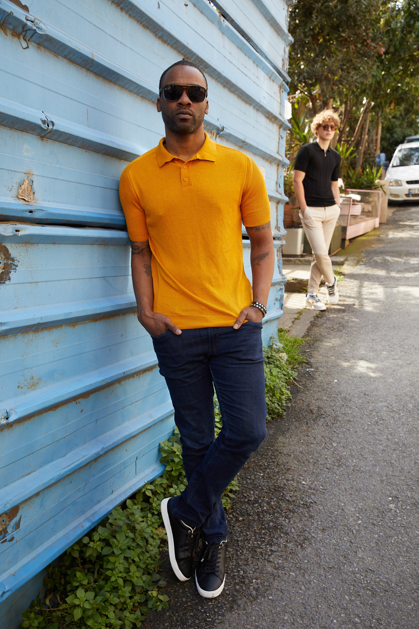 TR Premium SHORT SLEEVE KNIT SWEATERTR for Men -11498-S
