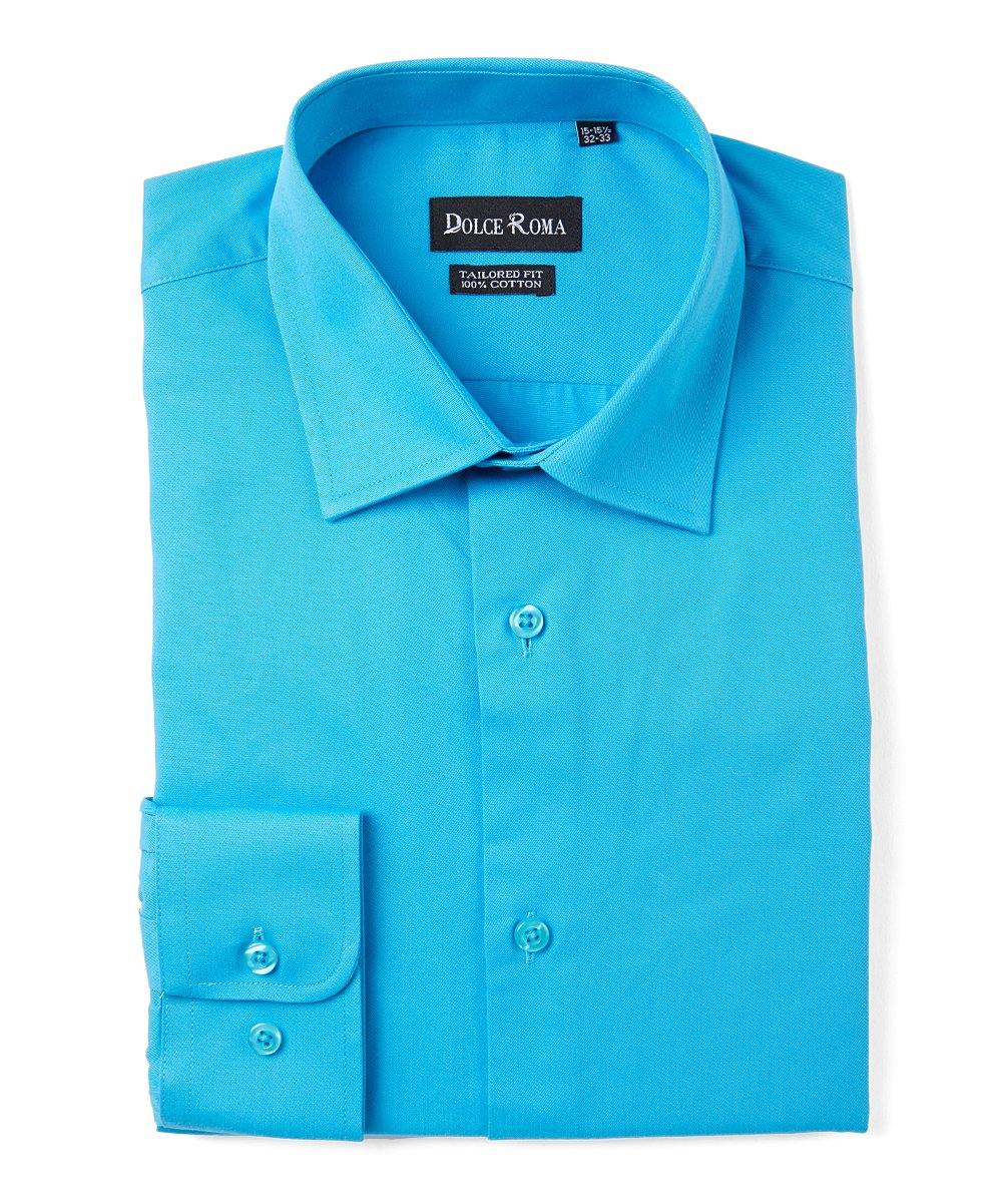 100% Cotton Tailored-Fit Dress Shirt DS-366 - TRPremium